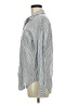 Old Navy Stripes Gray Long Sleeve Button-Down Shirt Size M - photo 5