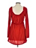 Context 100% Modal Red Long Sleeve Blouse Size S - photo 2