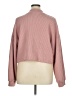 Sugar Lips Solid Pink Turtleneck Sweater Size XL - photo 2