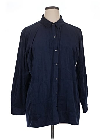 Susan Graver Long Sleeve Blouse (view 1)