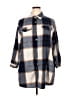 Unbranded Blue Long Sleeve Button-Down Shirt Size 3X - photo 1