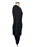 Amour Vert Solid Black Casual Dress Size S - photo 4