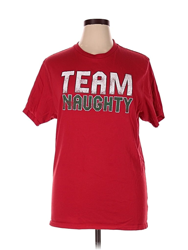 Pre-owned Holiday Time Short Sleeve T-shirt In Red