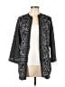 H&M 100% Polyester Black Kimono Size 12 - photo 1