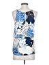 Renee C. Animal Print Blue Sleeveless Blouse Size S (estimated) - photo 2