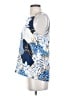 Renee C. Animal Print Blue Sleeveless Blouse Size S (estimated) - photo 5