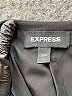Express Solid Black Formal Skirt Size 2 - photo 3