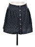 Mon Ami 100% Polyester Paisley Blue Casual Skirt Size S - photo 1