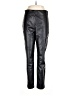 Ann Taylor 100% Polyester Black Faux Leather Pants Size L - photo 1