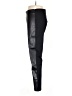 Ann Taylor 100% Polyester Black Faux Leather Pants Size L - photo 5