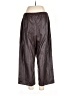 Susan Graver 100% Polyester Brown Casual Pants Size L - photo 2