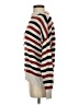 360 Sweater Stripes Burgundy Pullover Sweater Size XS - photo 5