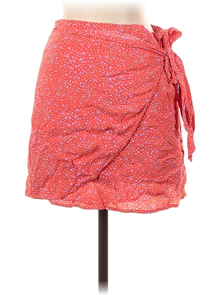 Pre-owned Mng Casual Skirt In Red