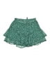 Unbranded 100% Polyester Stars Green Casual Skirt Size S - photo 1