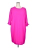 CeCe 100% Polyester Solid Pink Casual Dress Size 20 - photo 1