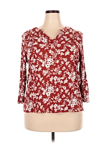 Monday Fun 3/4 Sleeve Blouse (view 1)