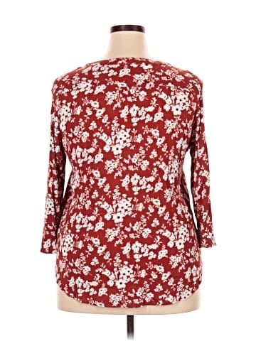 Monday Fun 3/4 Sleeve Blouse (view 2)