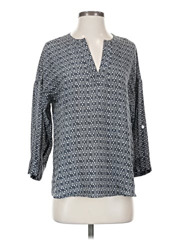 Ellie Kai 3/4 Sleeve Silk Top (view 1)