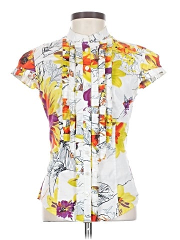 Karen Millen Short Sleeve Blouse (view 1)