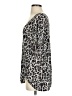 Joie 100% Linen Animal Print Silver Short Sleeve Blouse Size XS - photo 5