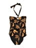 Kitty and Vibe Print Black One Piece Swimsuit Size 00 - 0 - photo 1
