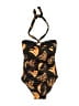 Kitty and Vibe Print Black One Piece Swimsuit Size 00 - 0 - photo 2