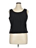 Tahari by ASL Black Sleeveless Top Size 16 (petite) - photo 1