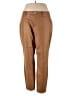 Hot Kiss Solid Brown Gold Khakis Size 18 - photo 1