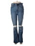 Madewell Color Block Blue Jeans Size 26 waist - photo 1