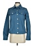 Zara Solid Blue Denim Jacket Size S - photo 1