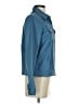 Zara Solid Blue Denim Jacket Size S - photo 4
