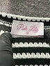Pink Lily Stripes Black Pullover Sweater Size M - photo 7