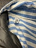 MSJ Stripes Blue Long Sleeve Button-Down Shirt Size M - photo 7