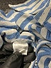 MSJ Stripes Blue Long Sleeve Button-Down Shirt Size M - photo 8