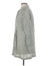 Amuse Society Polka Dots Gray Long Sleeve Blouse Size S - photo 5