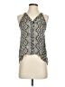 Parker 100% Silk Blue Sleeveless Silk Top Size XS - photo 1