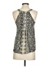 Parker 100% Silk Blue Sleeveless Silk Top Size XS - photo 2