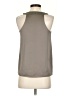 Banana Republic 100% Polyester Gray Sleeveless Blouse Size XS - photo 2