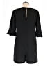 Banana Republic 100% Polyester Solid Black Romper Size 6 - photo 2