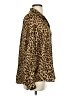 Zara Animal Print Brown Long Sleeve Blouse Size S - photo 4