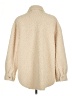 Polagram 100% Polyester Ivory Faux Fur Jacket Size L - photo 2