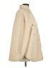 Polagram 100% Polyester Ivory Faux Fur Jacket Size L - photo 4