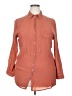 Unbranded 100% Polyester Orange Long Sleeve Blouse One size - photo 1