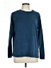 Hue 100% Polyester Blue Pullover Sweater Size L - photo 1