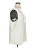Allen B. by Allen Schwartz Silver Ivory Short Sleeve Top Size XL - photo 4