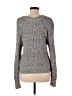 Free People Tweed Gray Pullover Sweater Size S - photo 2