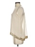 Papaya 100% Polyester Ivory Sleeveless Blouse Size S - photo 5