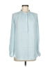 Adrienne Vittadini 100% Polyester Blue Long Sleeve Blouse Size M - photo 1