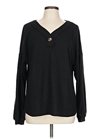 Coeur De Vague Long Sleeve Henley (view 1)