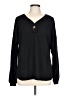 Coeur De Vague Black Long Sleeve Henley Size L - photo 1